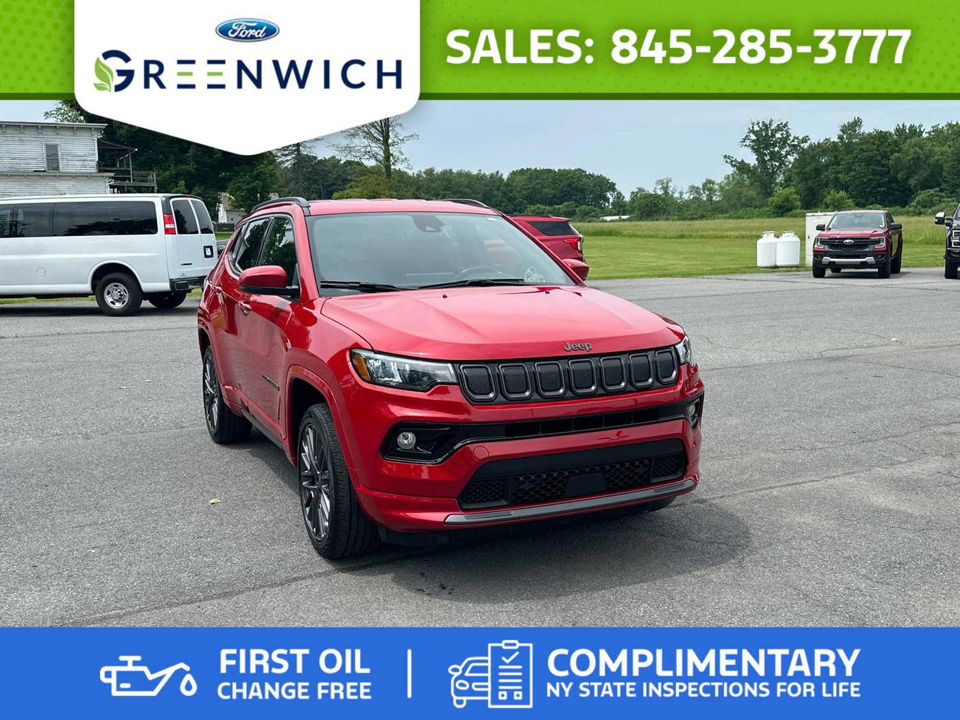 2022 Jeep Compass (RED) Edition — SUV — 27,329 mi — Greenwich, NY