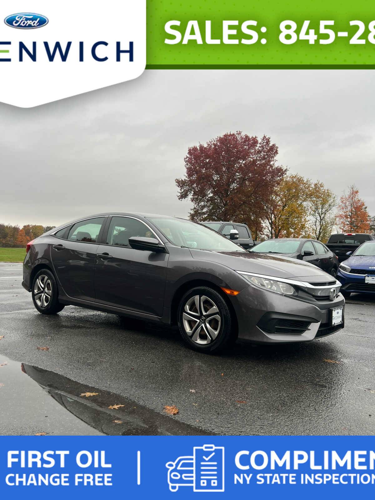 2017 Honda Civic LX — Sedan — 59,112 mi — Greenwich, NY
