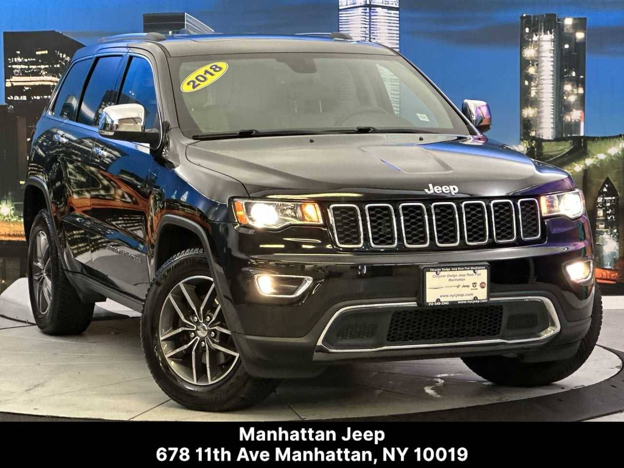 2018 Jeep Grand Cherokee Limited — SUV — 63,239 mi — New York, NY