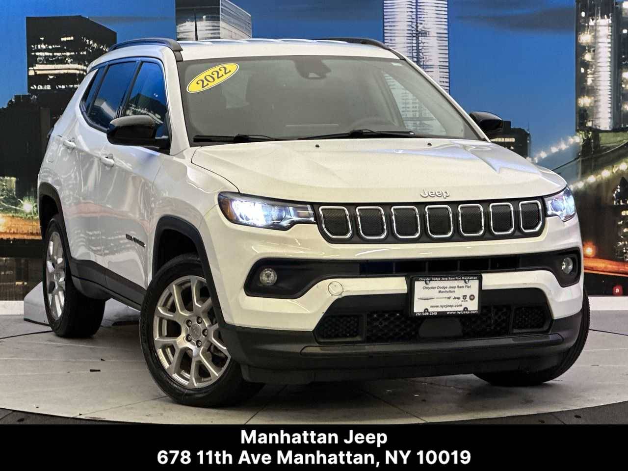 2022 Jeep Compass Latitude Lux — SUV — 10,261 mi — New York, NY