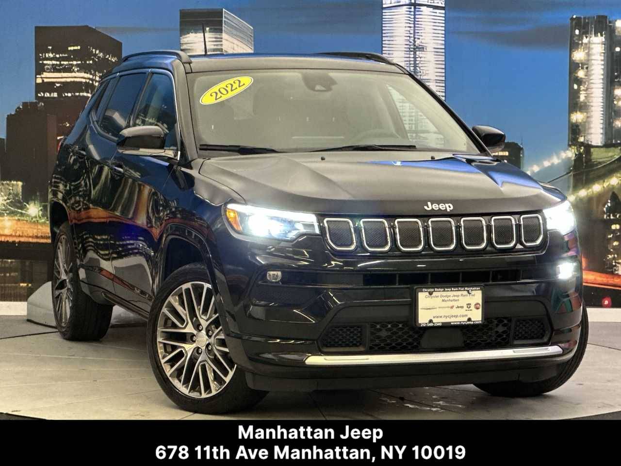 2022 Jeep Compass Limited — SUV — 27,535 mi — New York, NY
