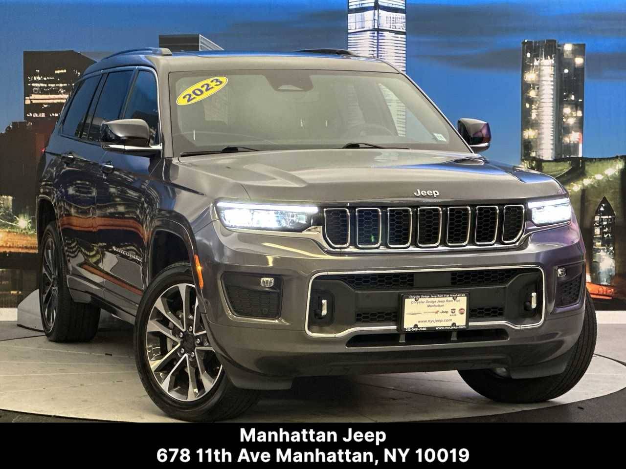 2023 Jeep Grand Cherokee Overland — SUV — 23,046 mi — New York, NY