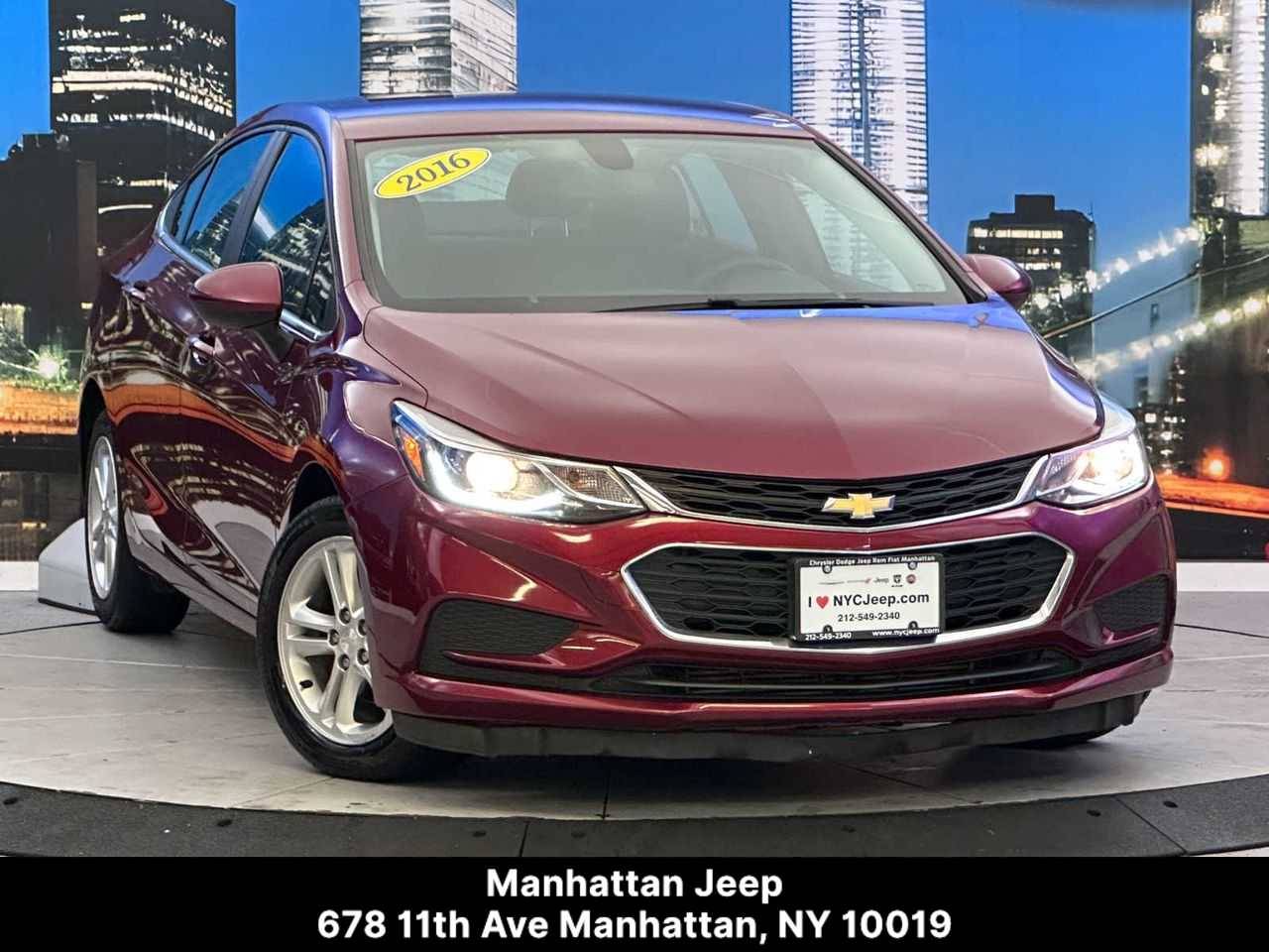 2016 Chevrolet Cruze LT — Sedan — 115,958 mi — New York, NY