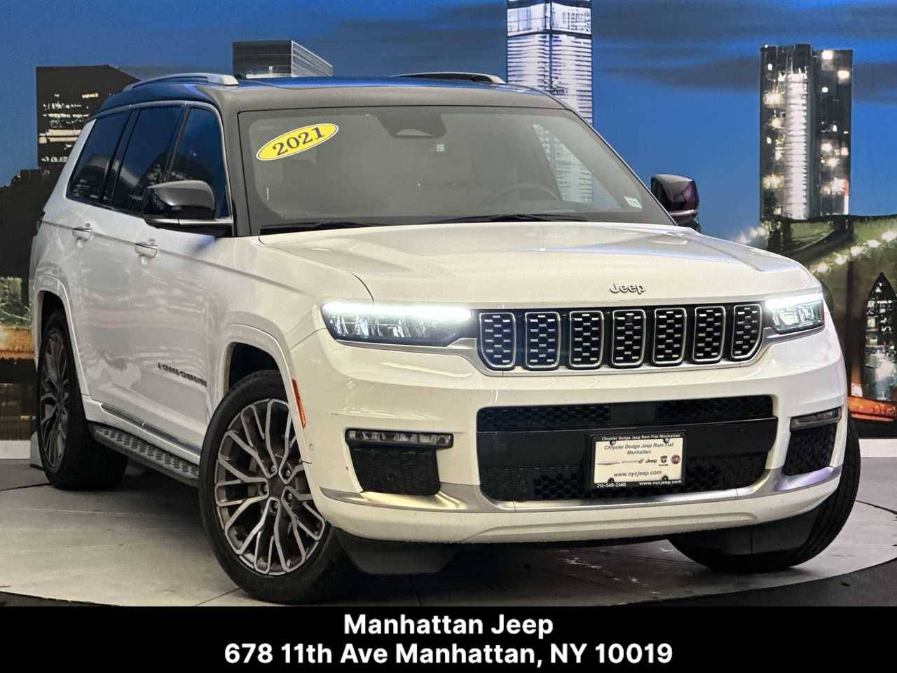 2021 Jeep Grand Cherokee Summit Reserve — SUV — 16,903 mi — New York, NY