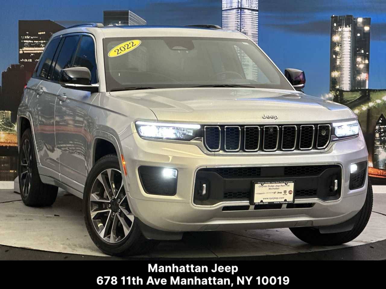 2022 Jeep Grand Cherokee Overland — SUV — 45,014 mi — New York, NY