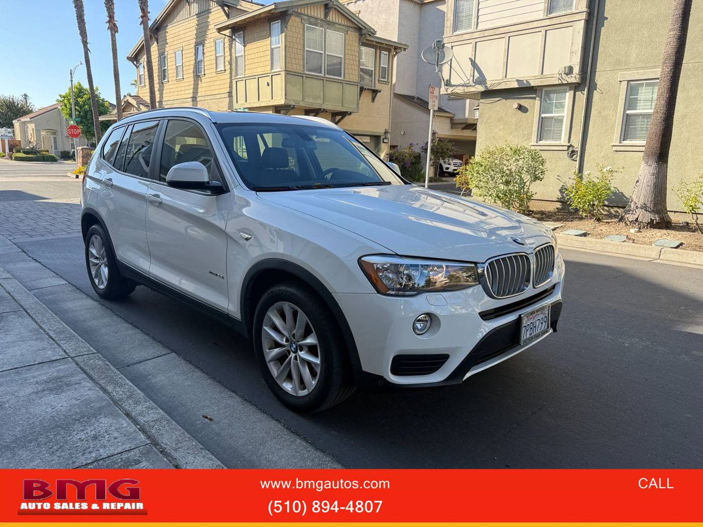 2016 BMW X3 28i — SUV — 78,642 mi — Fremont, CA