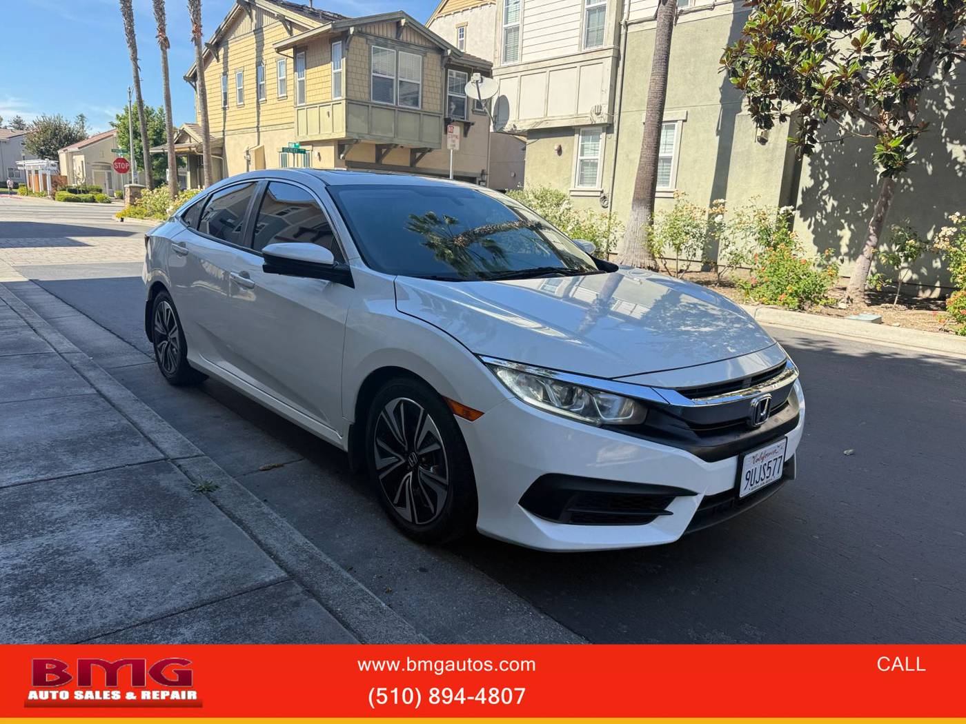 2017 Honda Civic EX — Sedan — 95,421 mi — Fremont, CA