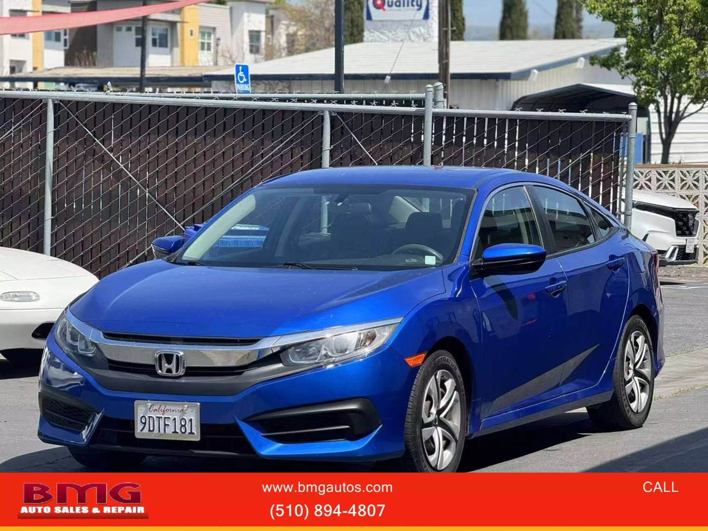 2017 Honda Civic LX — Sedan — 114,110 mi — Fremont, CA