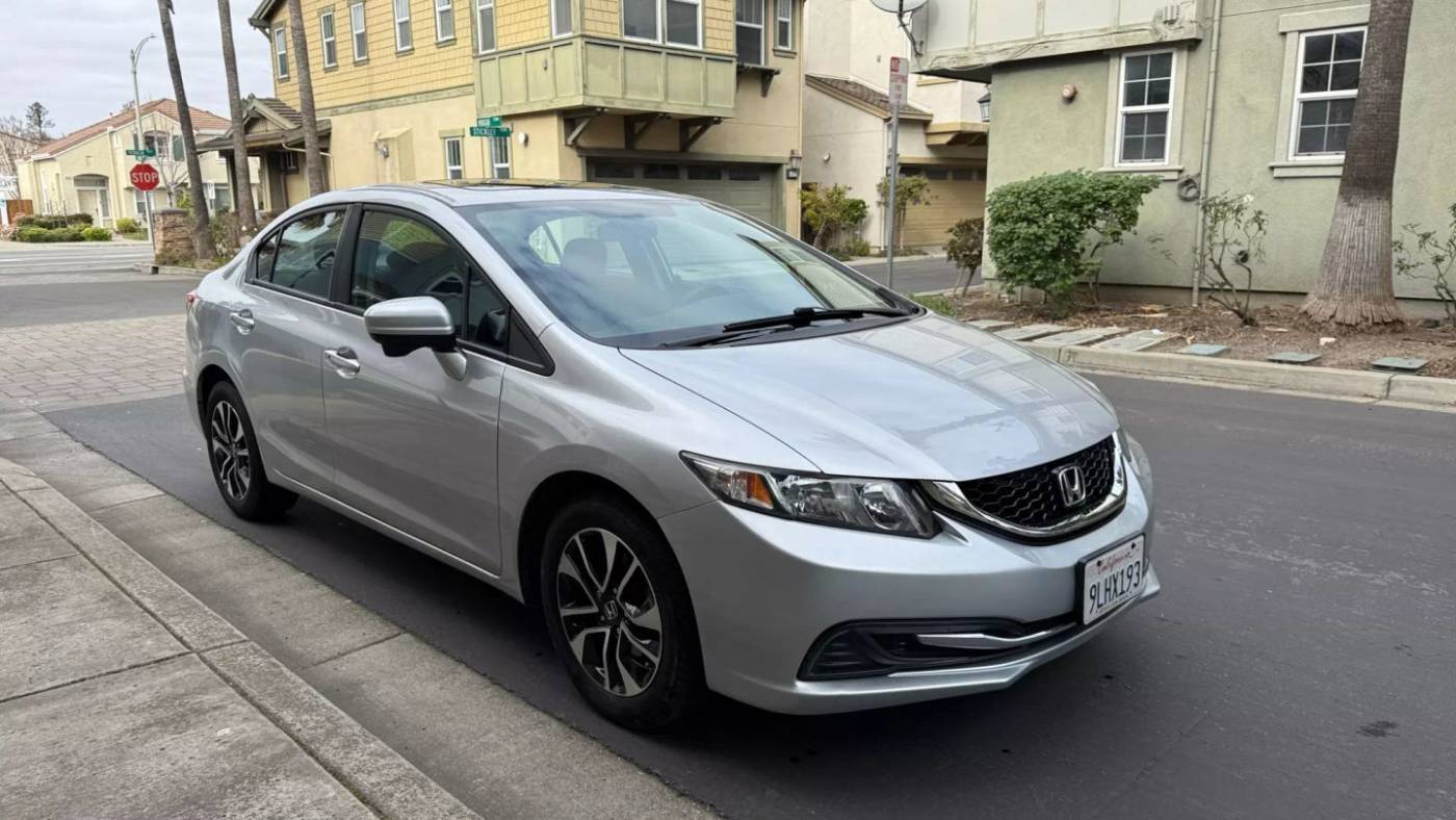 2015 Honda Civic EX — Sedan — 72,302 mi — Fremont, CA