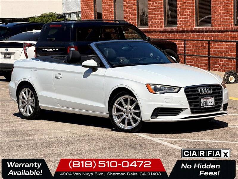 2015 Audi A3 Premium Plus — Convertible — 118,232 mi — Sherman Oaks, CA