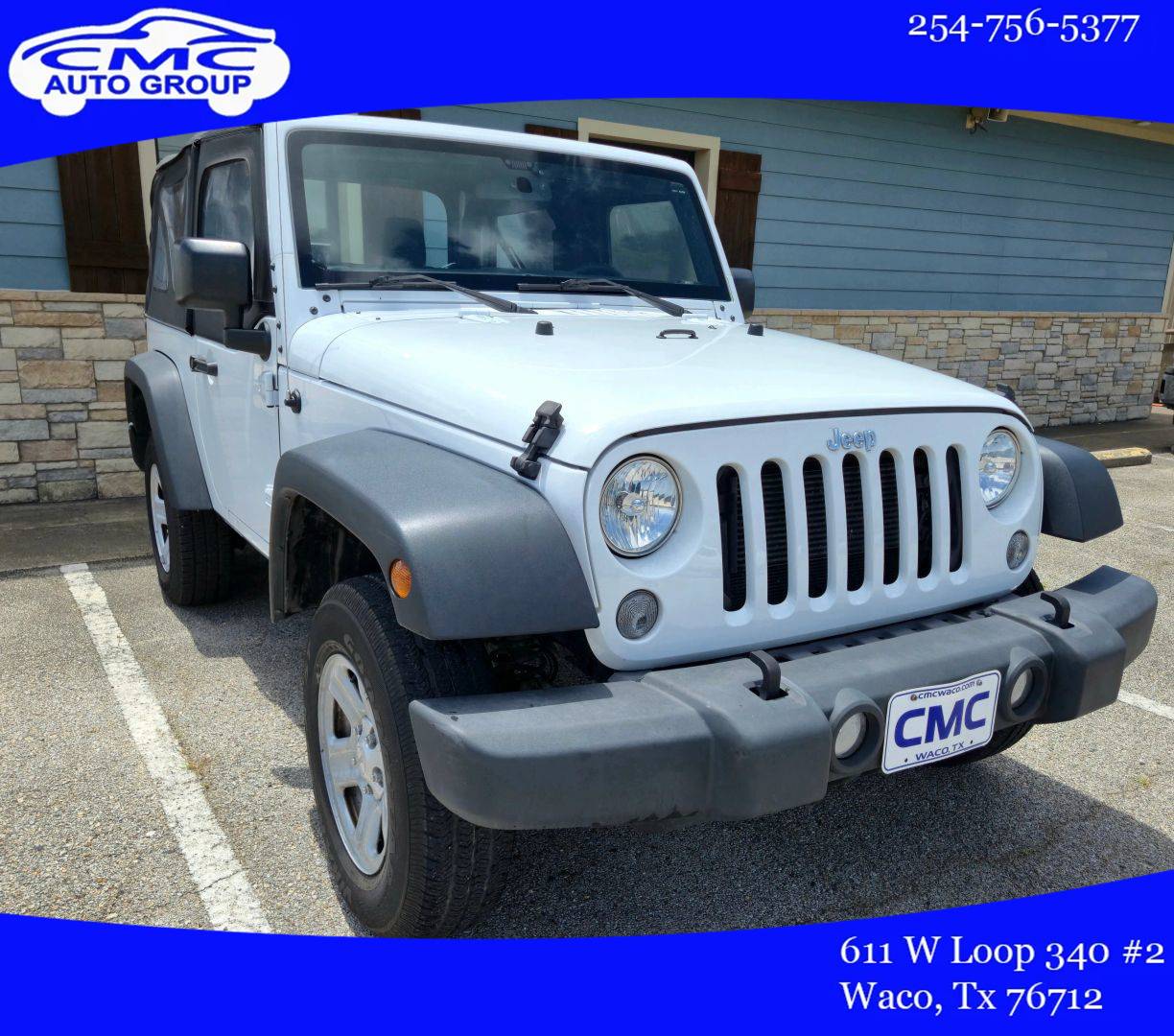 2018 Jeep Wrangler Sport — SUV — 79,745 mi — Waco, TX