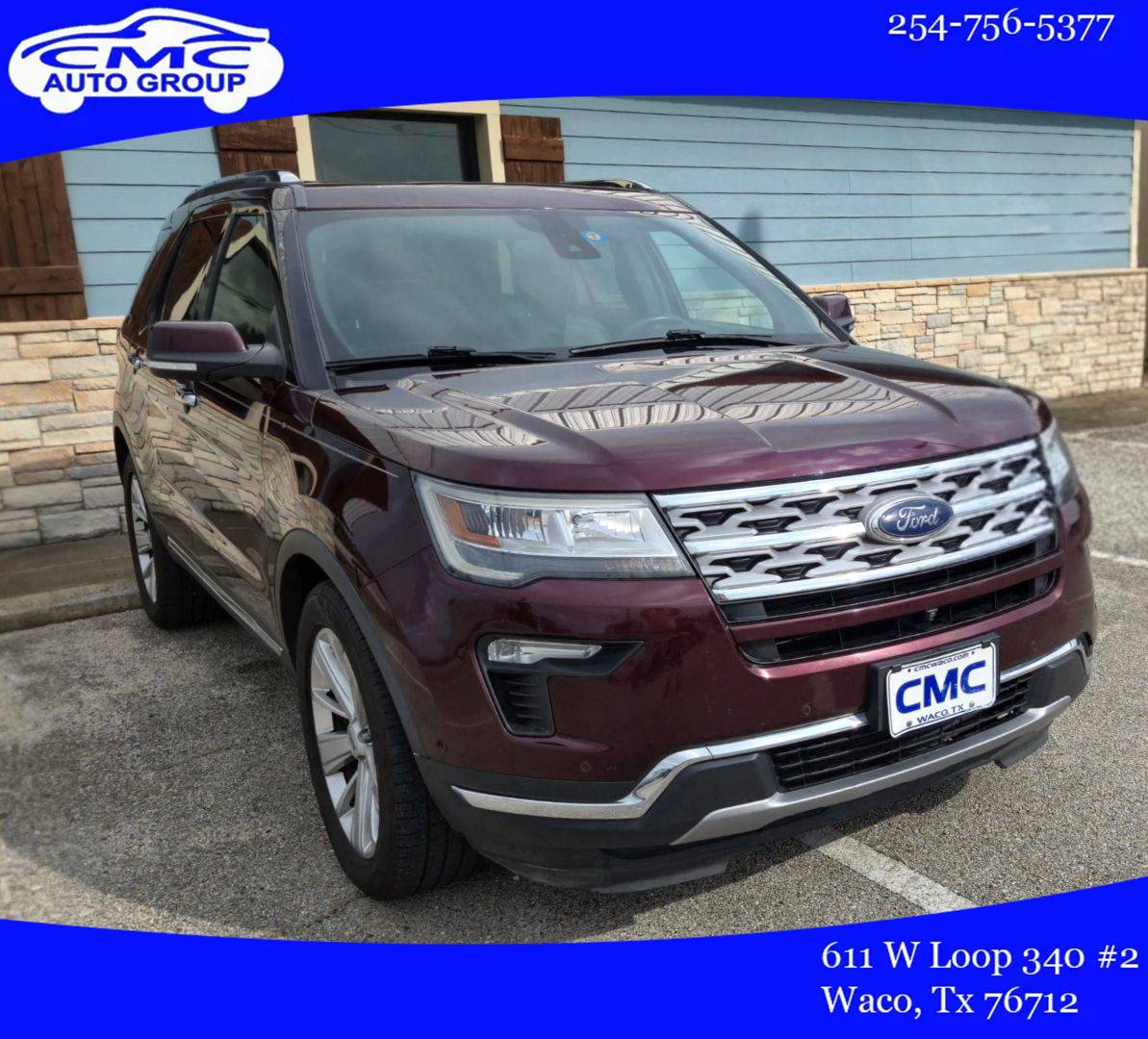 2018 Ford Explorer Limited — SUV — 148,308 mi — Waco, TX
