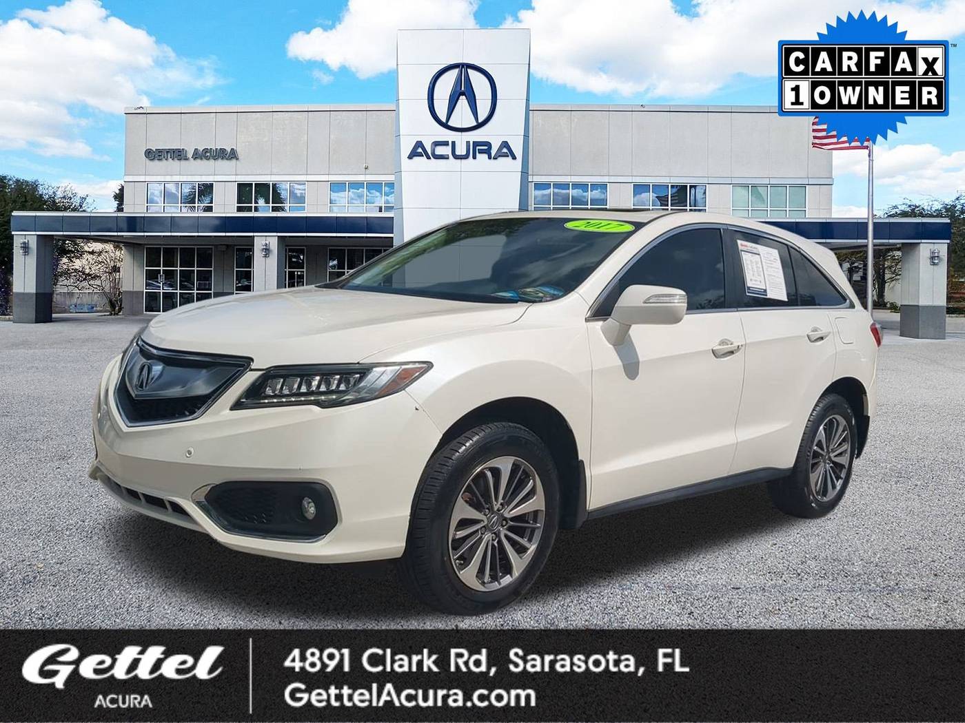 2017 Acura RDX Advance Package — SUV — 69,044 mi — Sarasota, FL