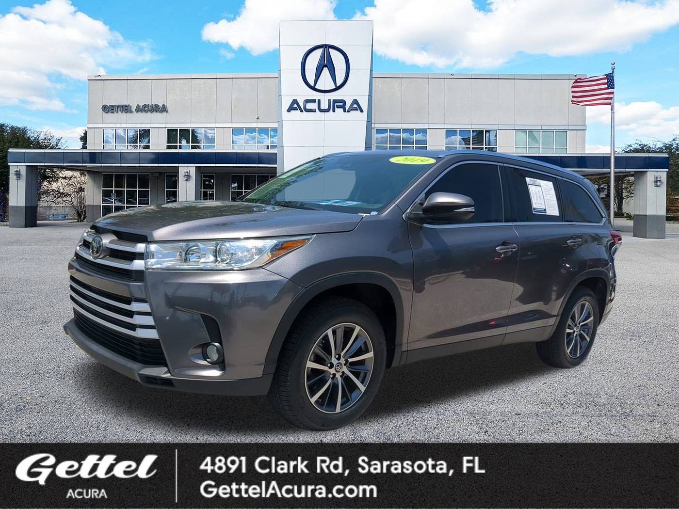 2019 Toyota Highlander XLE — SUV — 83,223 mi — Sarasota, FL
