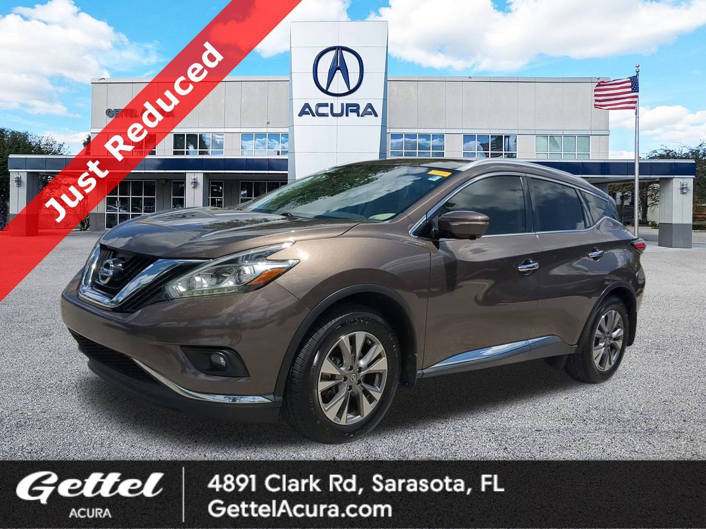 2015 Nissan Murano SL — SUV — 91,557 mi — Sarasota, FL