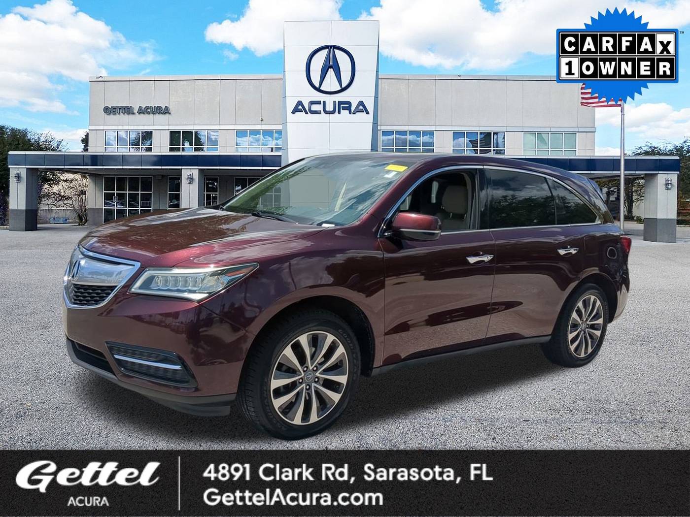 2015 Acura MDX Technology Package — SUV — 146,296 mi — Sarasota, FL