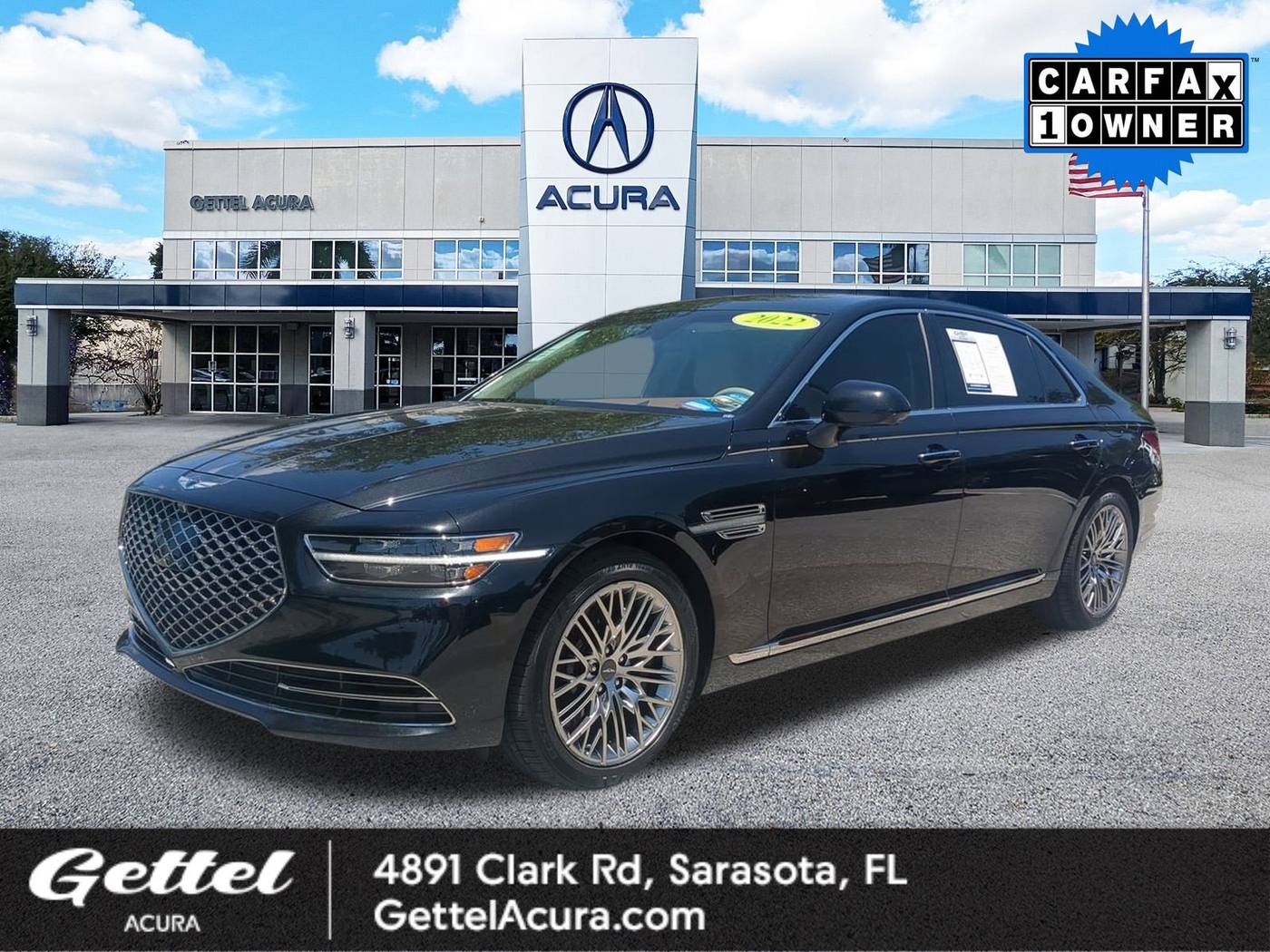 2022 Genesis G90 3.3T Premium — Sedan — 33,518 mi — Sarasota, FL