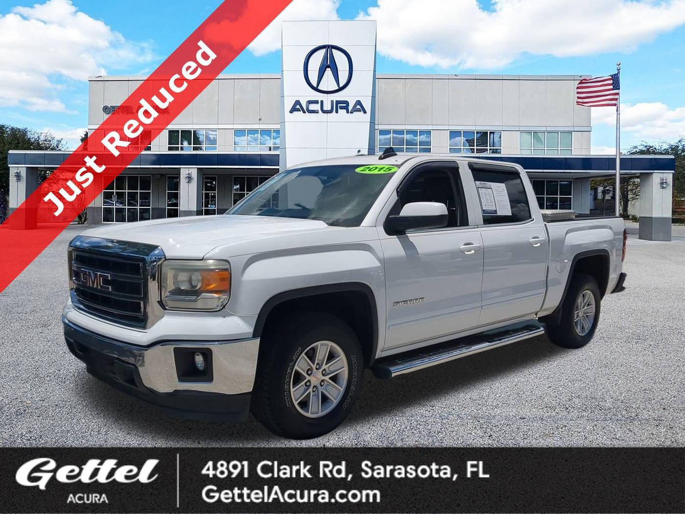 2015 GMC Sierra 1500 SLE — Pickup Truck — 102,702 mi — Sarasota, FL
