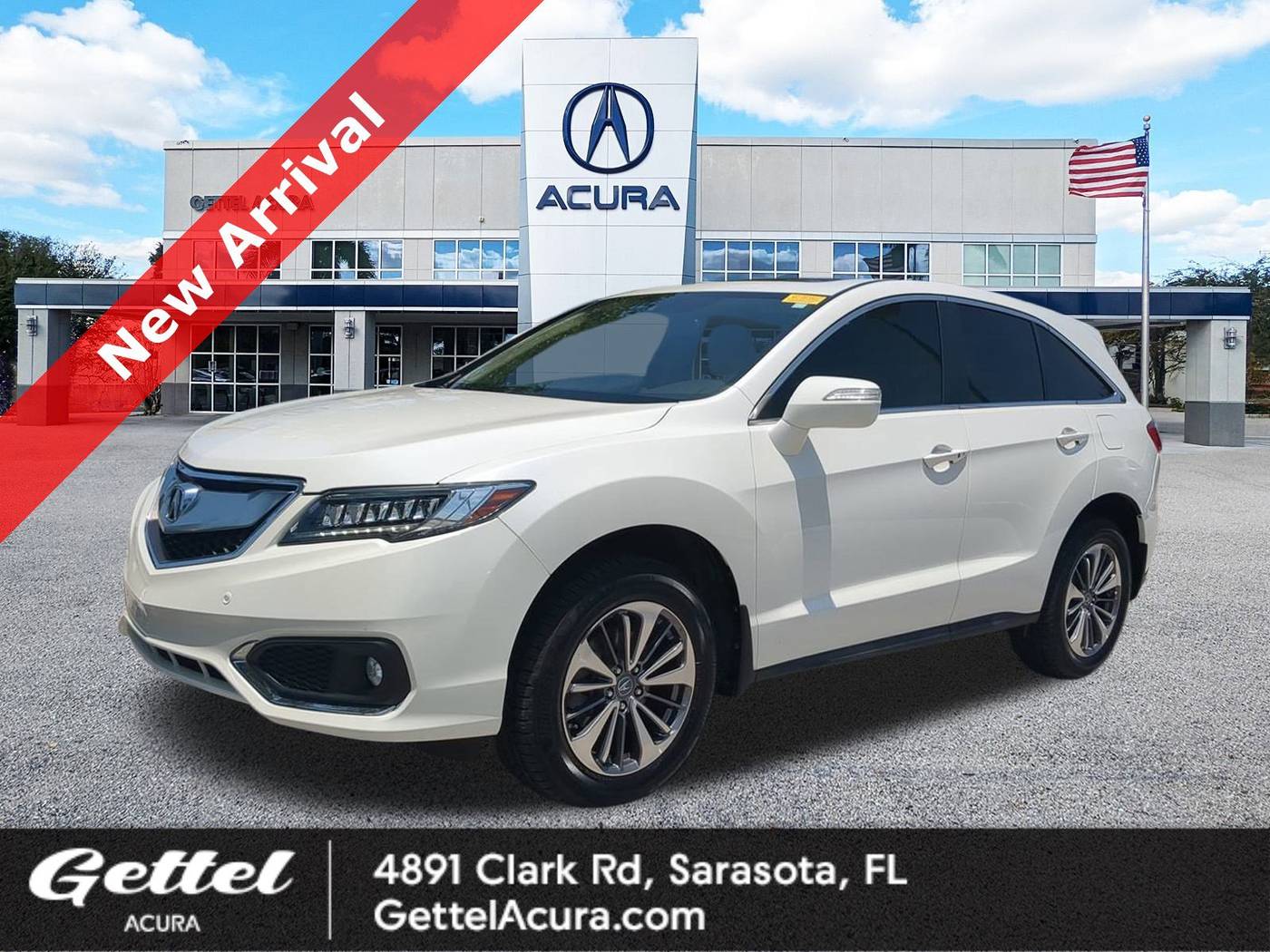 2017 Acura RDX Advance Package — SUV — 52,484 mi — Sarasota, FL