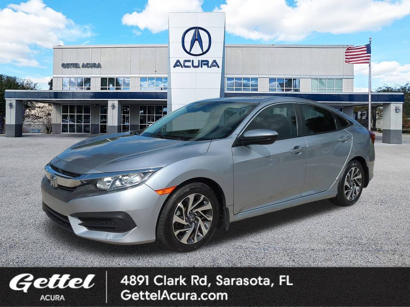 2017 Honda Civic EX — Sedan — 79,131 mi — Sarasota, FL