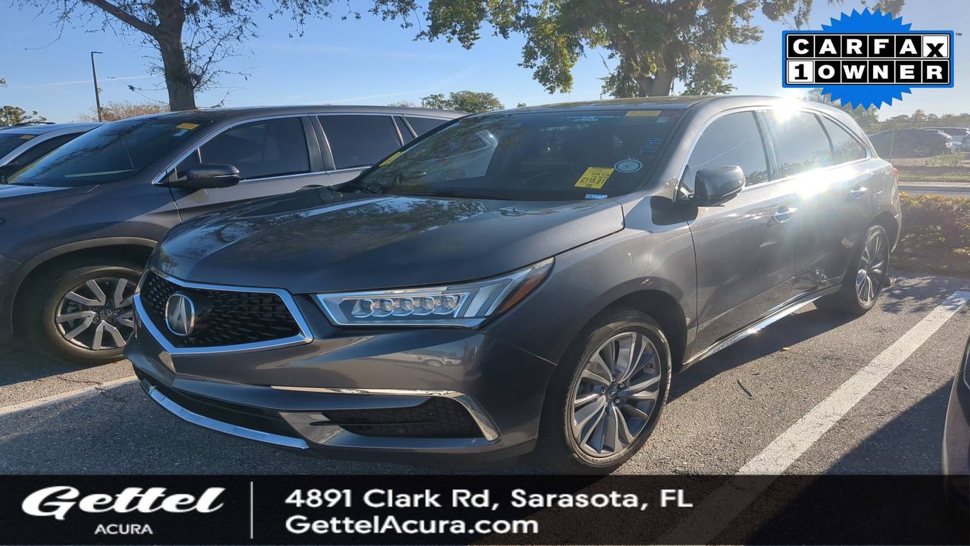 2018 Acura MDX Technology Package — SUV — 70,059 mi — Sarasota, FL