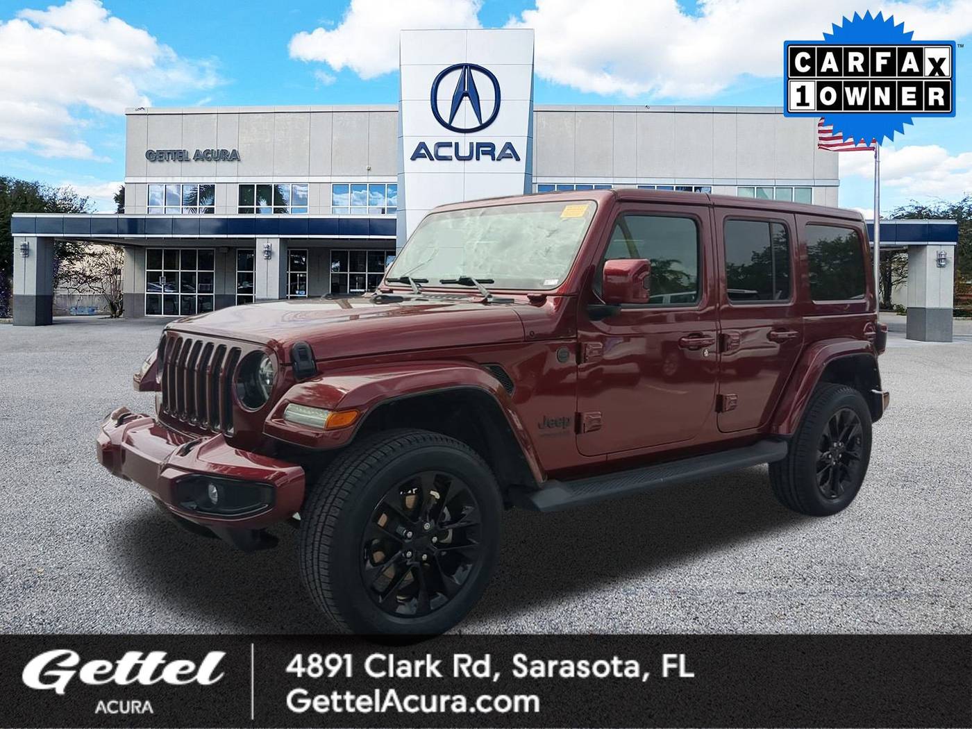 2021 Jeep Wrangler Sahara High Altitude — SUV — 51,012 mi — Sarasota, FL