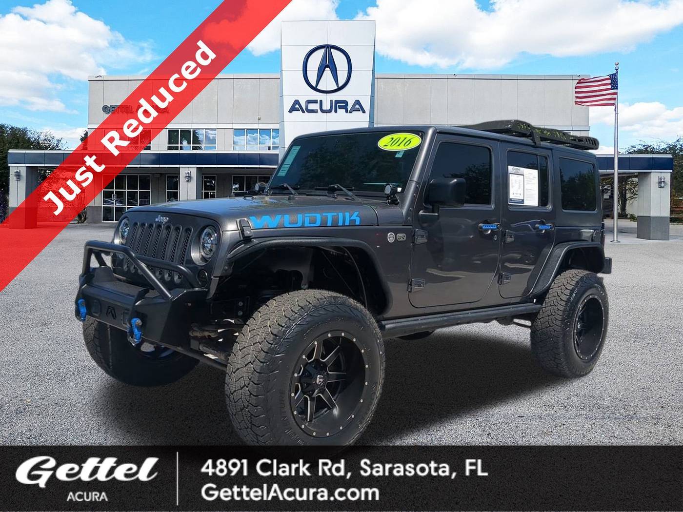 2016 Jeep Wrangler Sport — SUV — 110,518 mi — Sarasota, FL