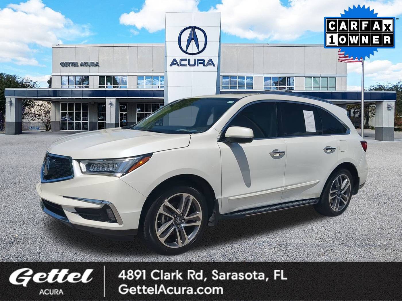 2018 Acura MDX Advance Package — SUV — 36,947 mi — Sarasota, FL