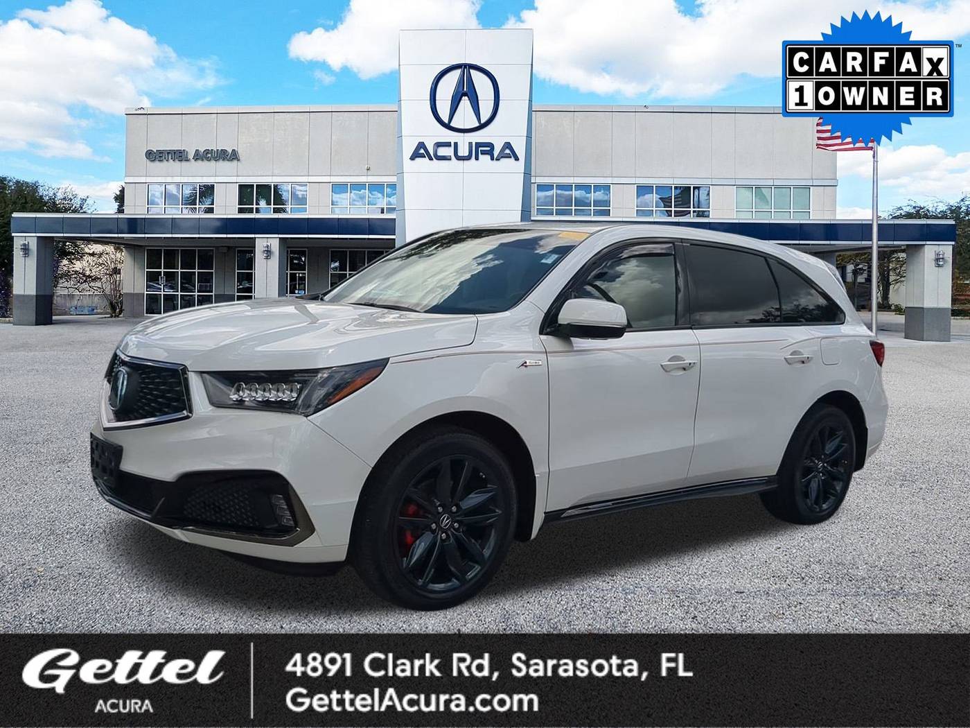 2019 Acura MDX A-Spec with Technology Package — SUV — 26,086 mi — Sarasota, FL