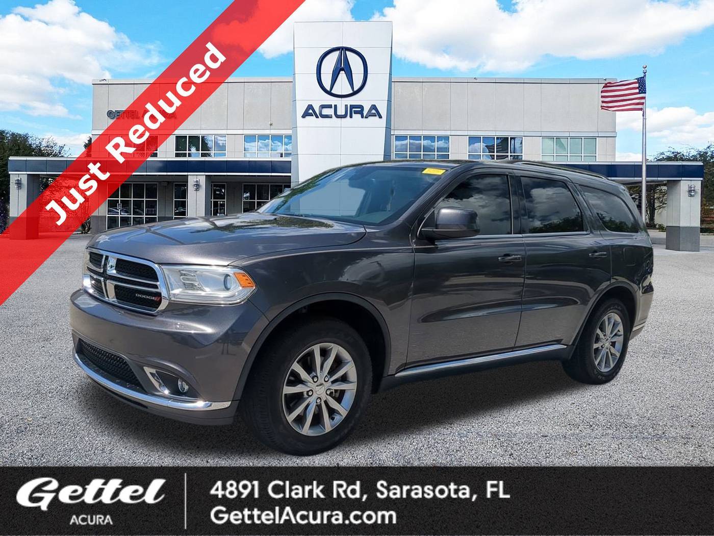 2016 Dodge Durango SXT — SUV — 90,236 mi — Sarasota, FL