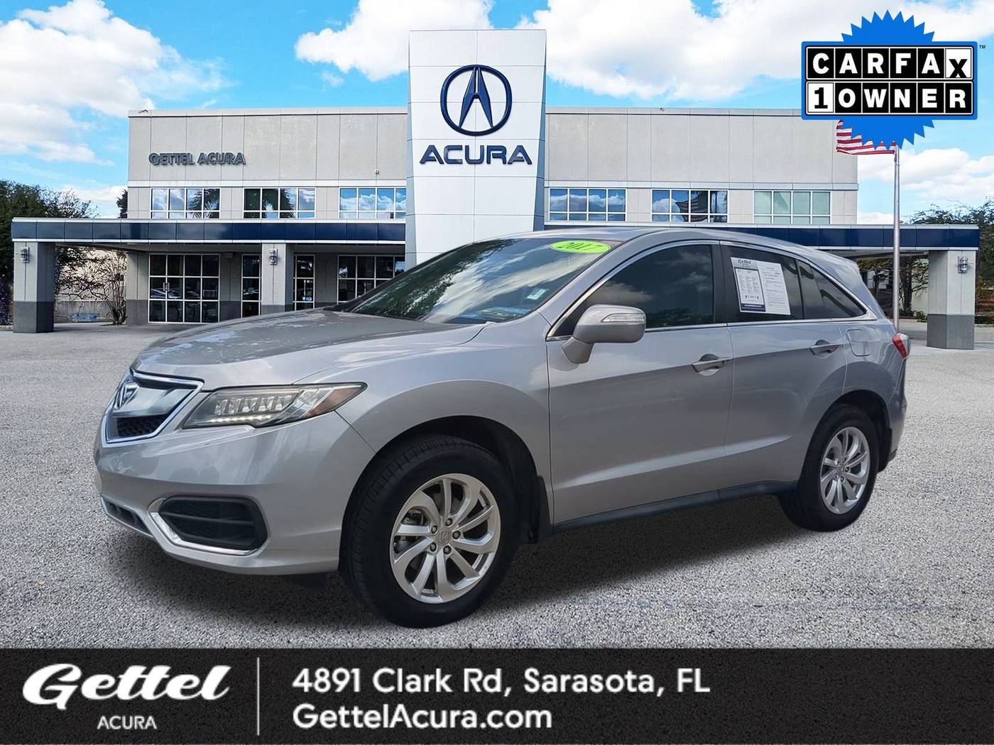 2017 Acura RDX Technology Package — SUV — 40,972 mi — Sarasota, FL