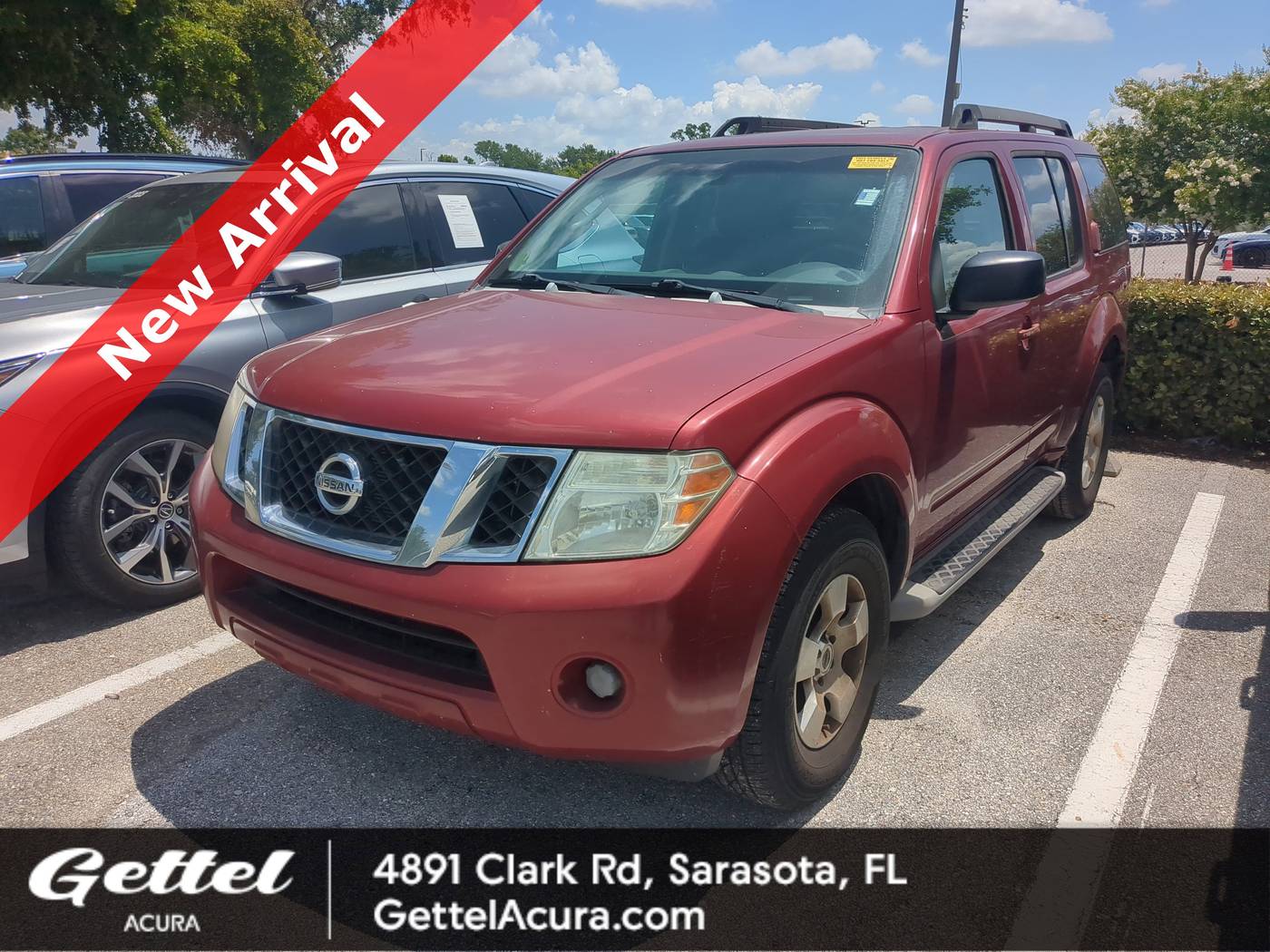 2008 Nissan Pathfinder SE — SUV — 139,543 mi — Sarasota, FL
