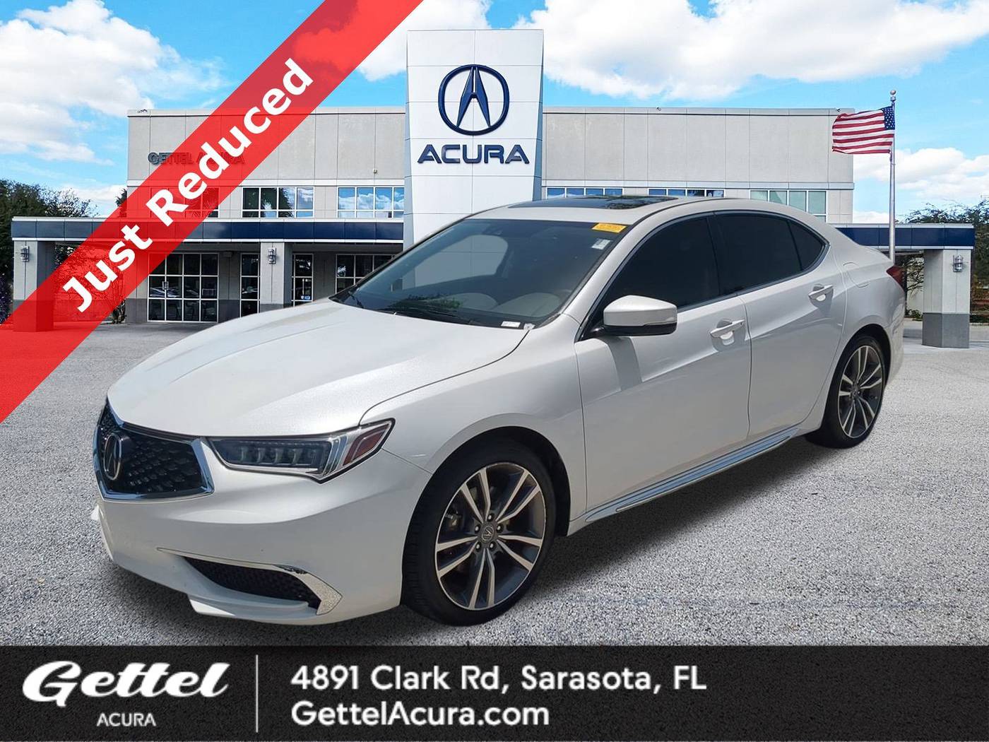 2019 Acura TLX Technology Package — Sedan — 54,087 mi — Sarasota, FL