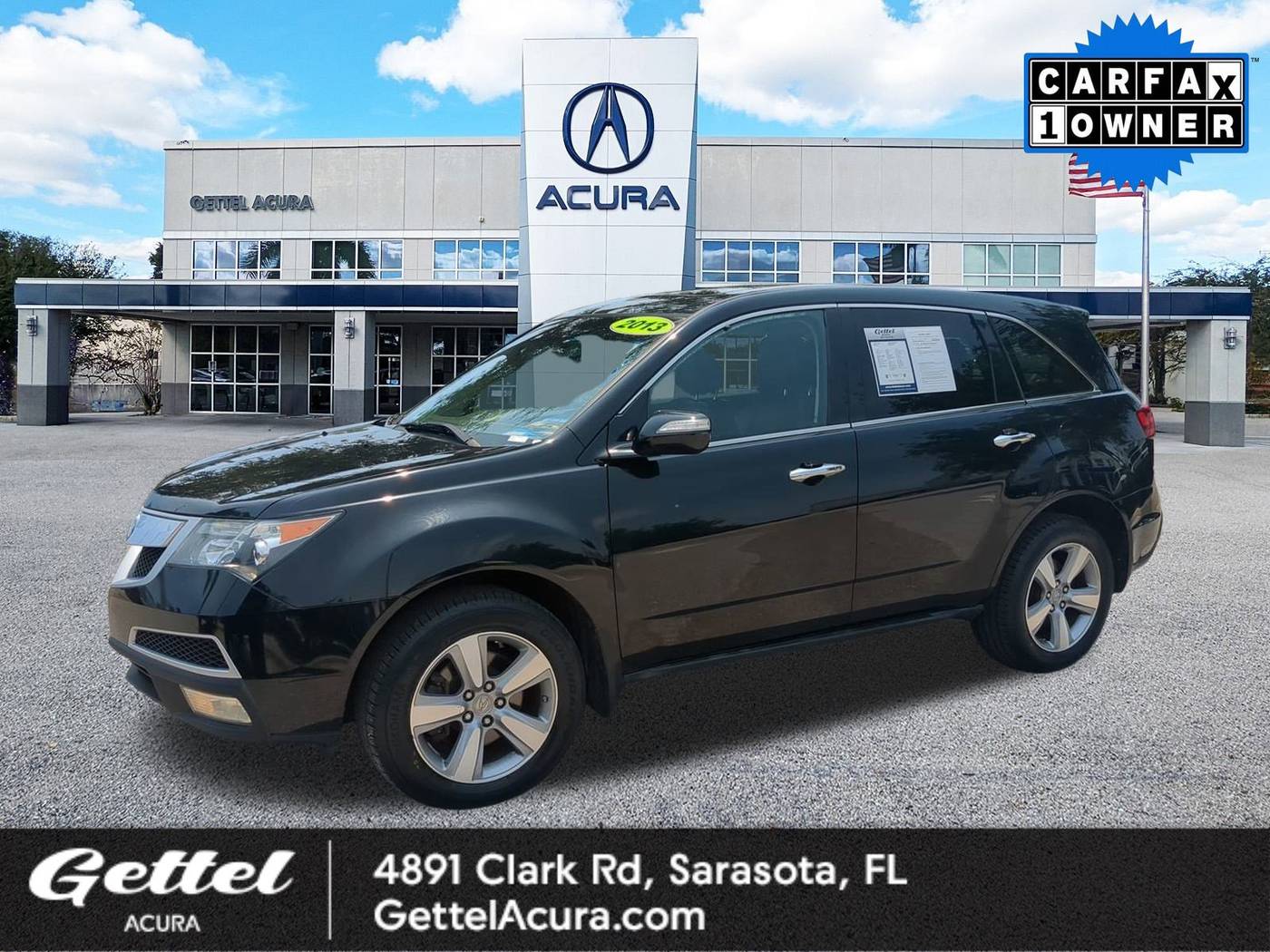 2013 Acura MDX Technology with Entertainment Package — SUV — 124,914 mi — Sarasota, FL