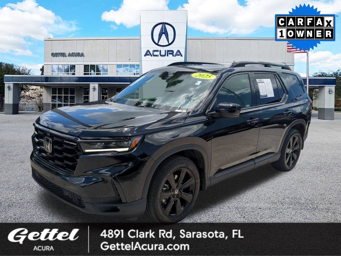 2025 Honda Pilot Black Edition — SUV — 21,499 mi — Sarasota, FL