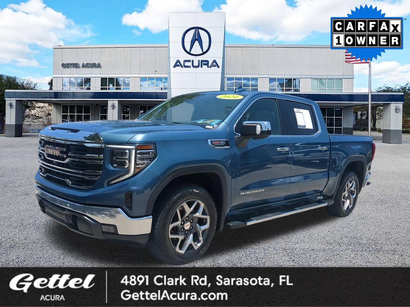 2024 GMC Sierra 1500 SLT — Pickup Truck — 15,798 mi — Sarasota, FL