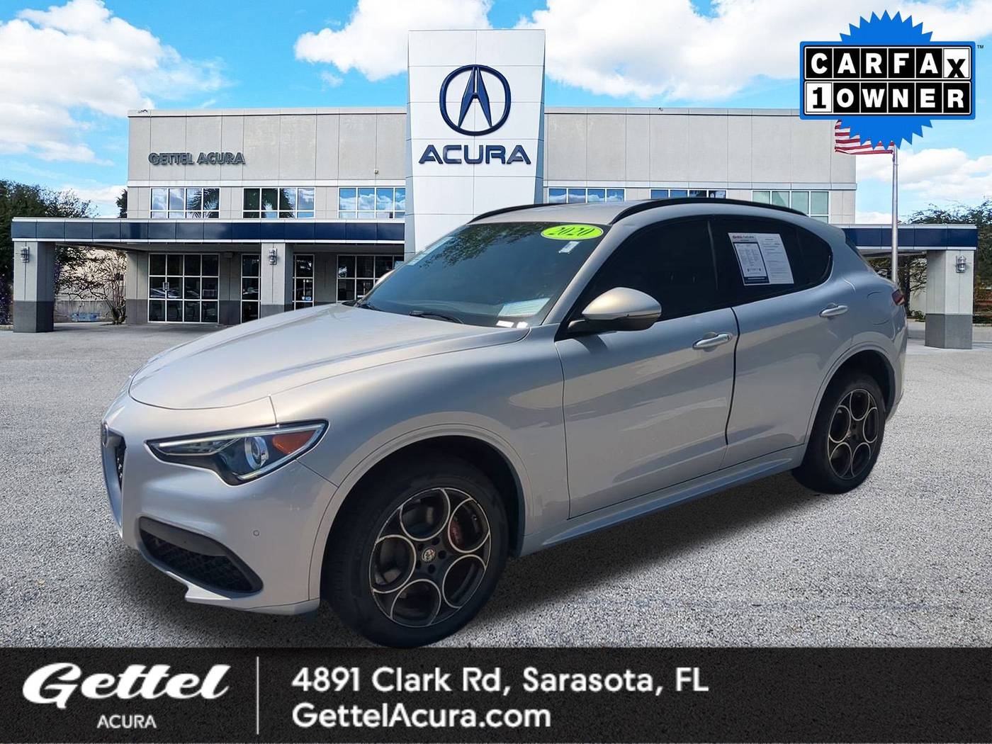 2020 Alfa Romeo Stelvio Sport — SUV — 57,513 mi — Sarasota, FL