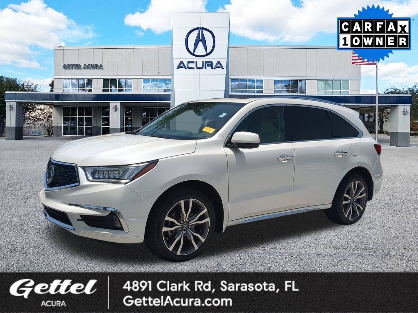 2019 Acura MDX Advance Package — SUV — 24,539 mi — Sarasota, FL