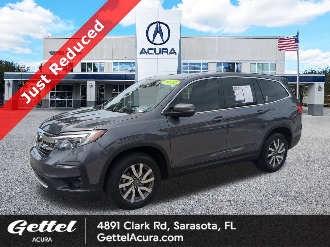 2022 Honda Pilot EX-L — SUV — 28,968 mi — Sarasota, FL