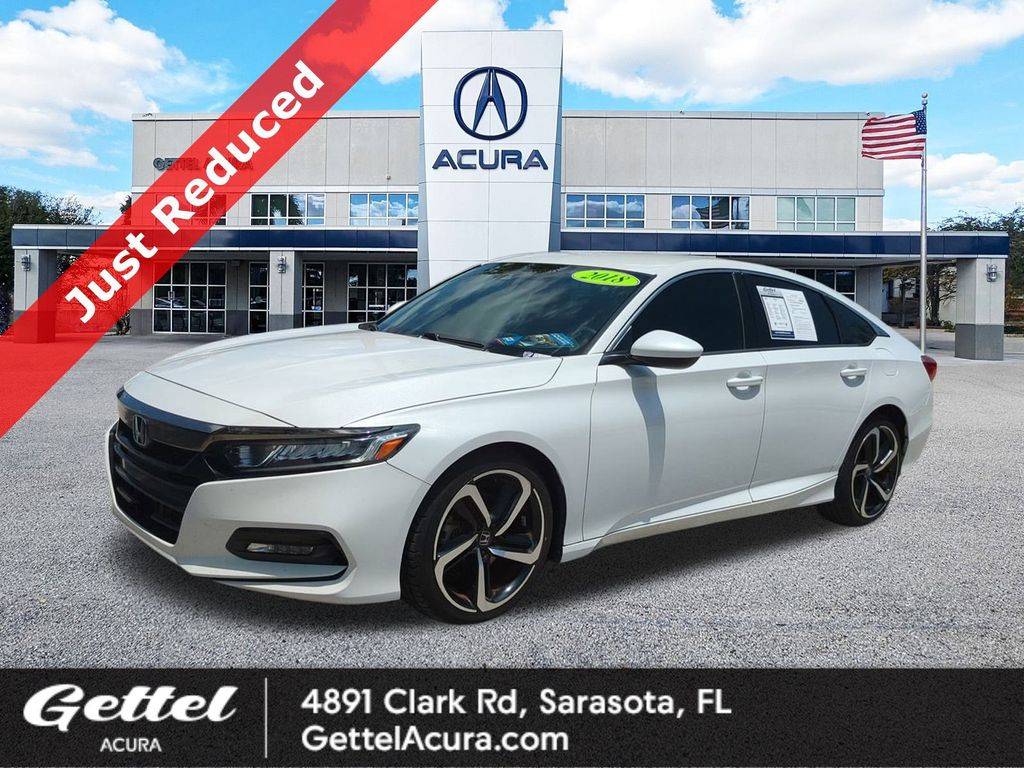 2018 Honda Accord Sport — Sedan — 94,665 mi — Sarasota, FL