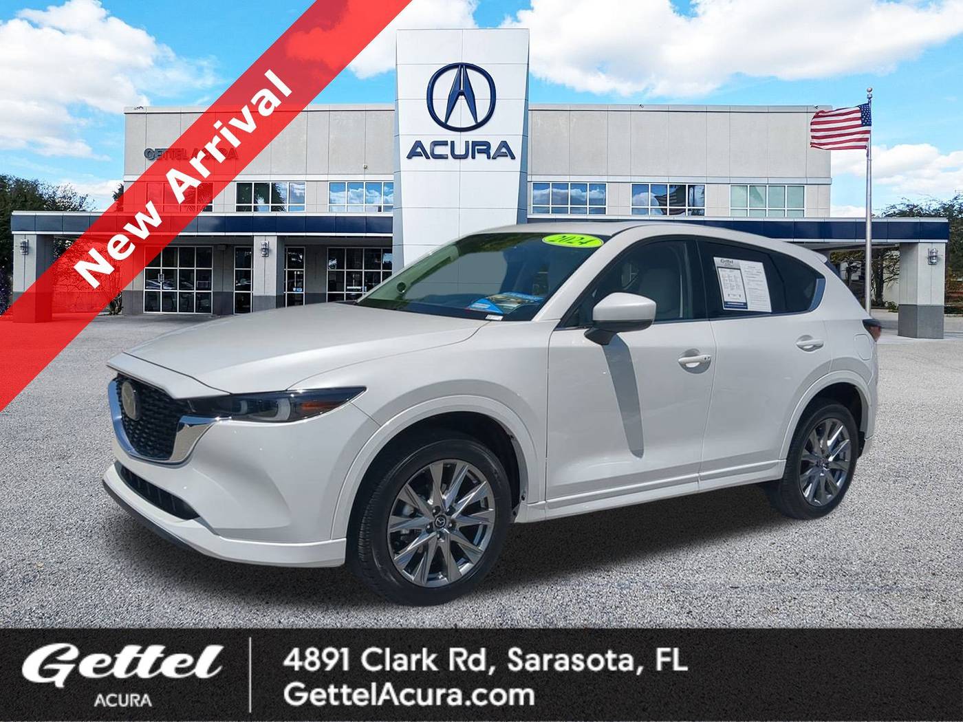 2024 Mazda CX-5 2.5 S Premium Plus — SUV — 4,801 mi — Sarasota, FL