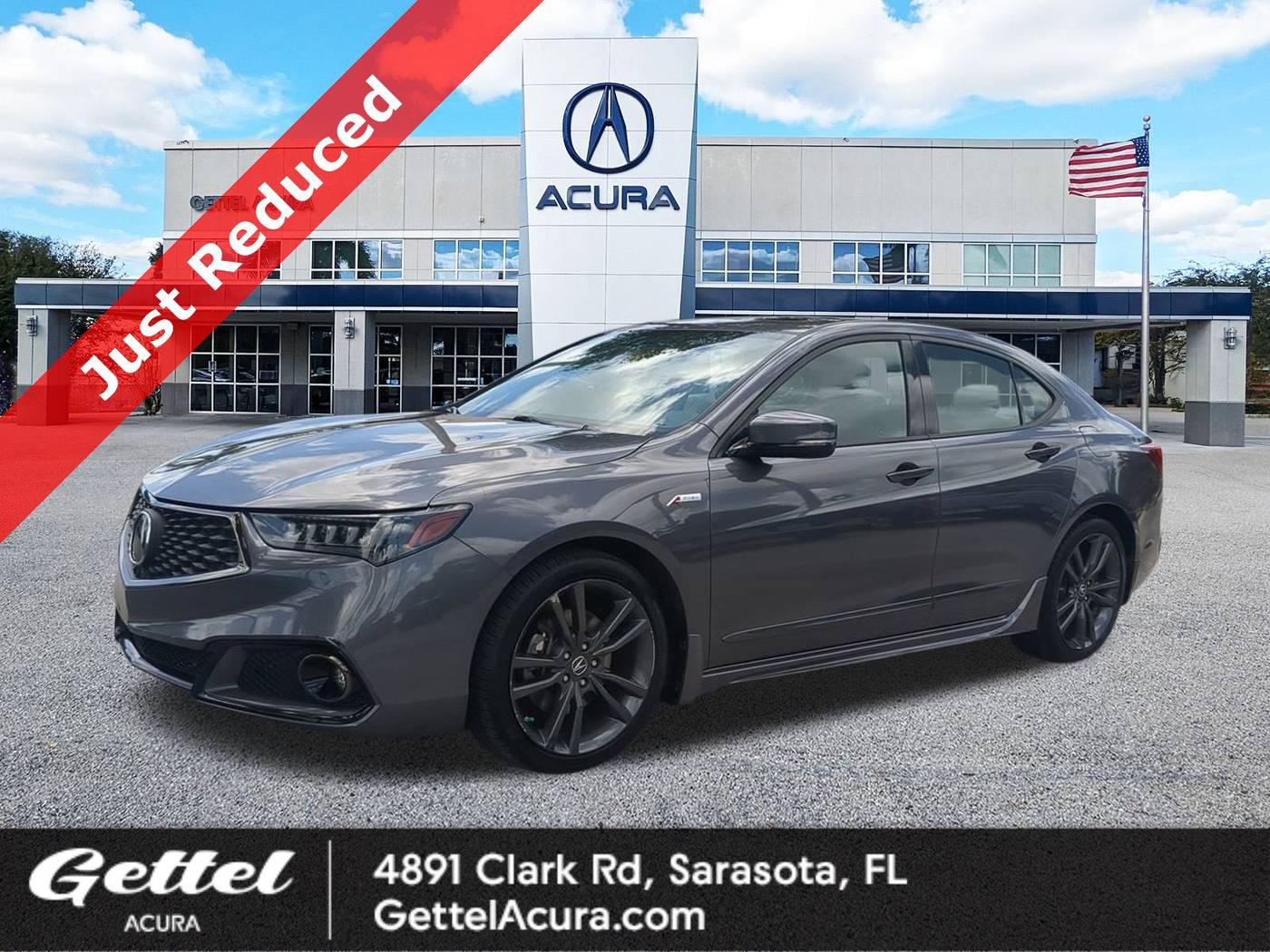 2019 Acura TLX A-Spec with Technology Package — Sedan — 80,654 mi — Sarasota, FL