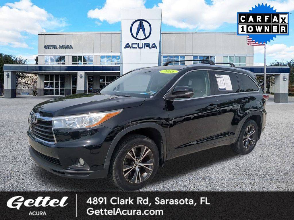 2016 Toyota Highlander XLE — SUV — 99,214 mi — Sarasota, FL