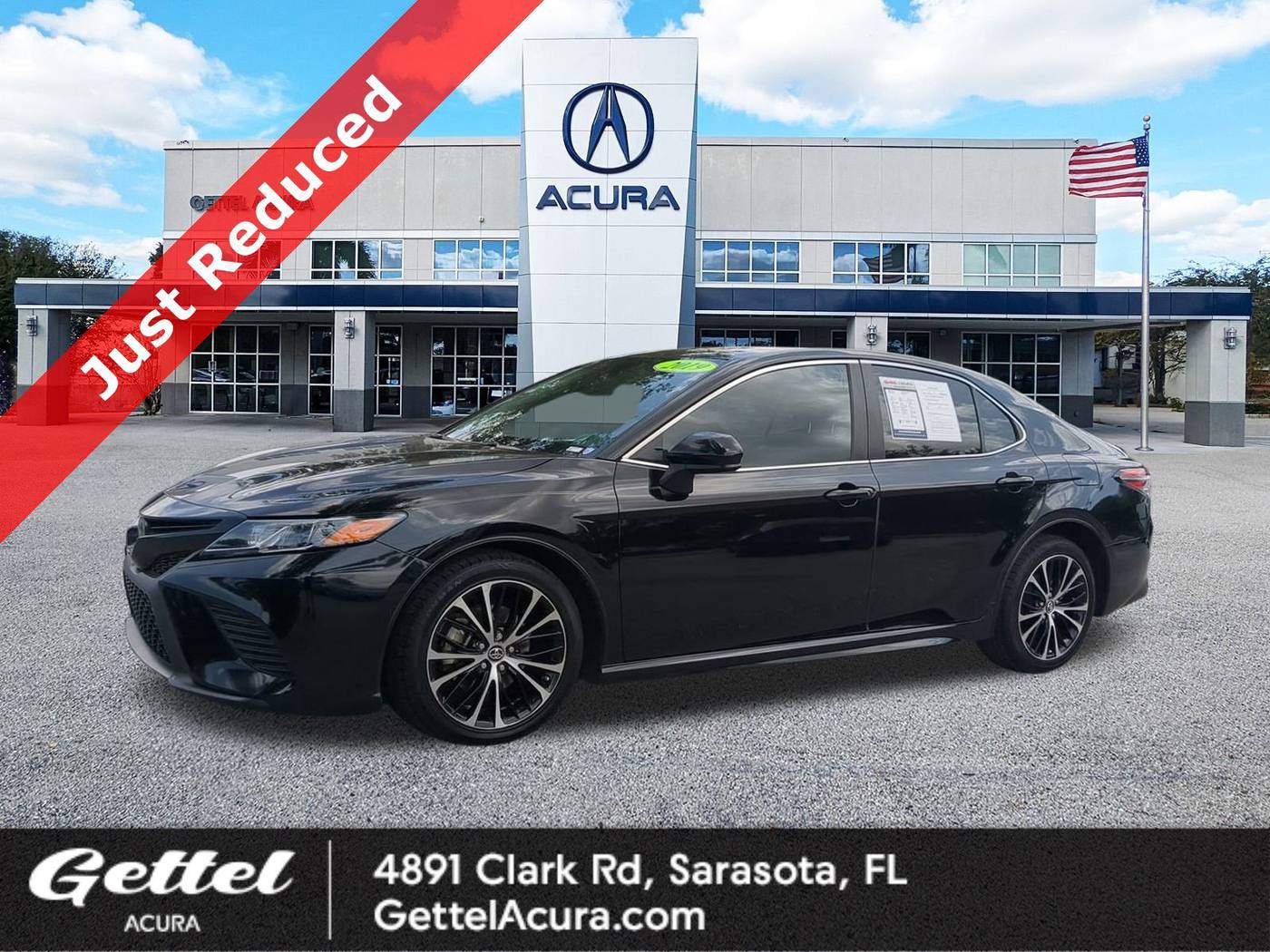 2019 Toyota Camry SE — Sedan — 85,211 mi — Sarasota, FL