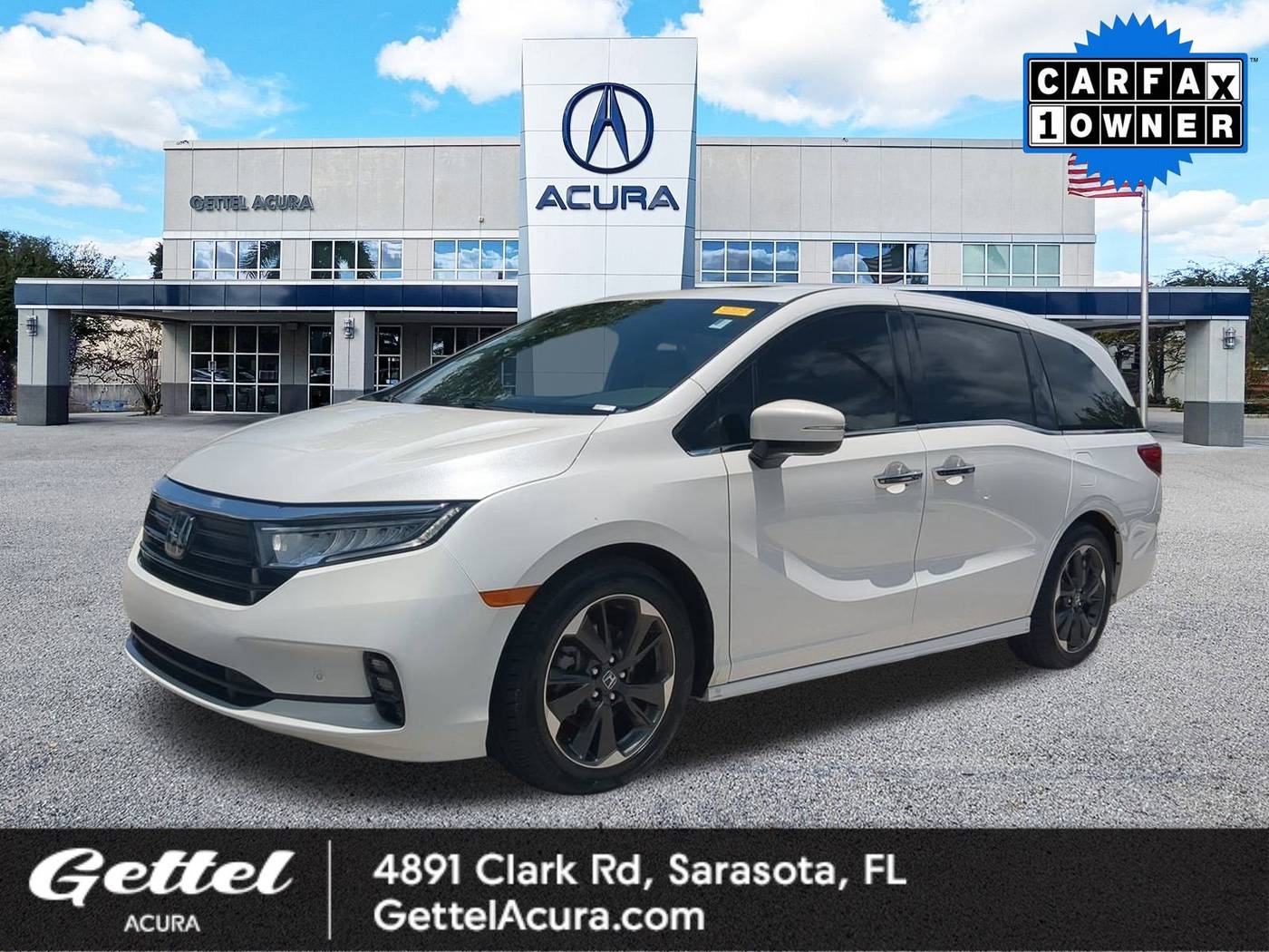 2022 Honda Odyssey Elite — Minivan — 39,518 mi — Sarasota, FL