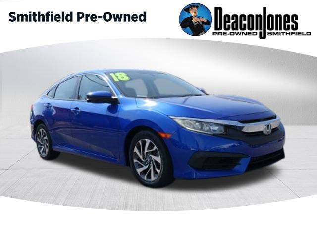 2018 Honda Civic EX — Sedan — 51,722 mi — Selma, NC