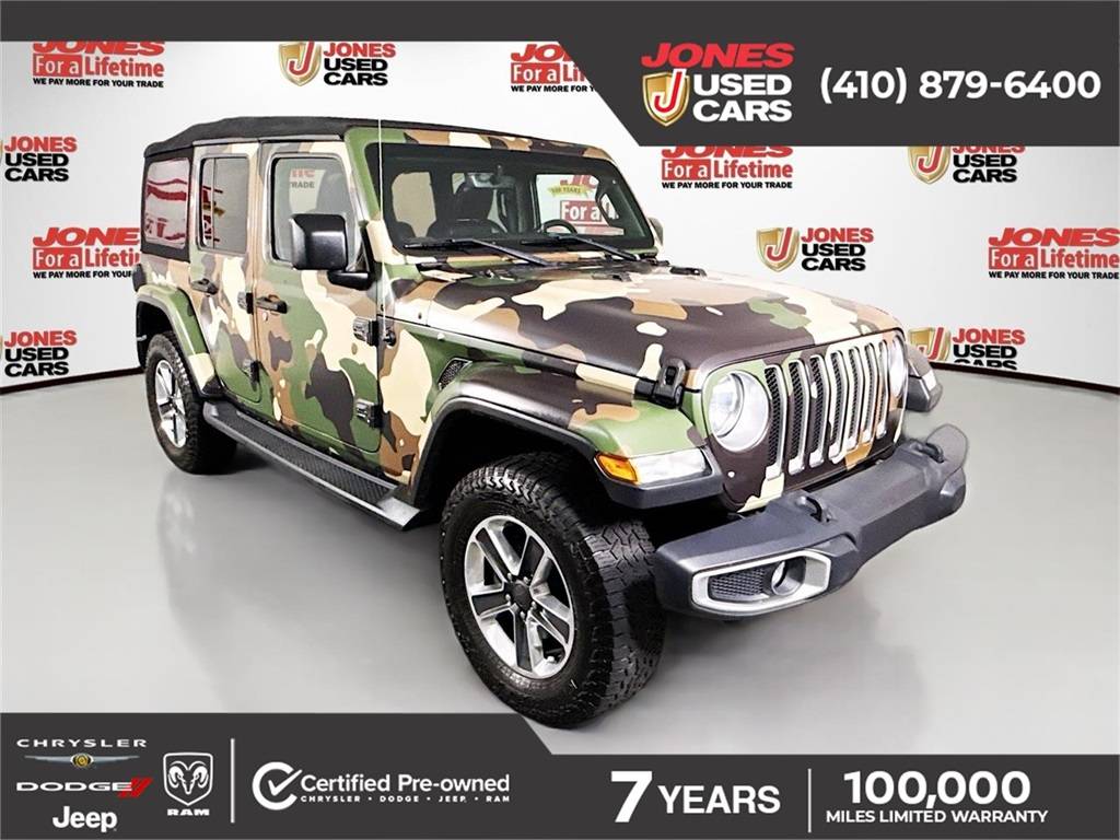 2018 Jeep Wrangler Sahara — SUV — 57,440 mi — Fallston, MD
