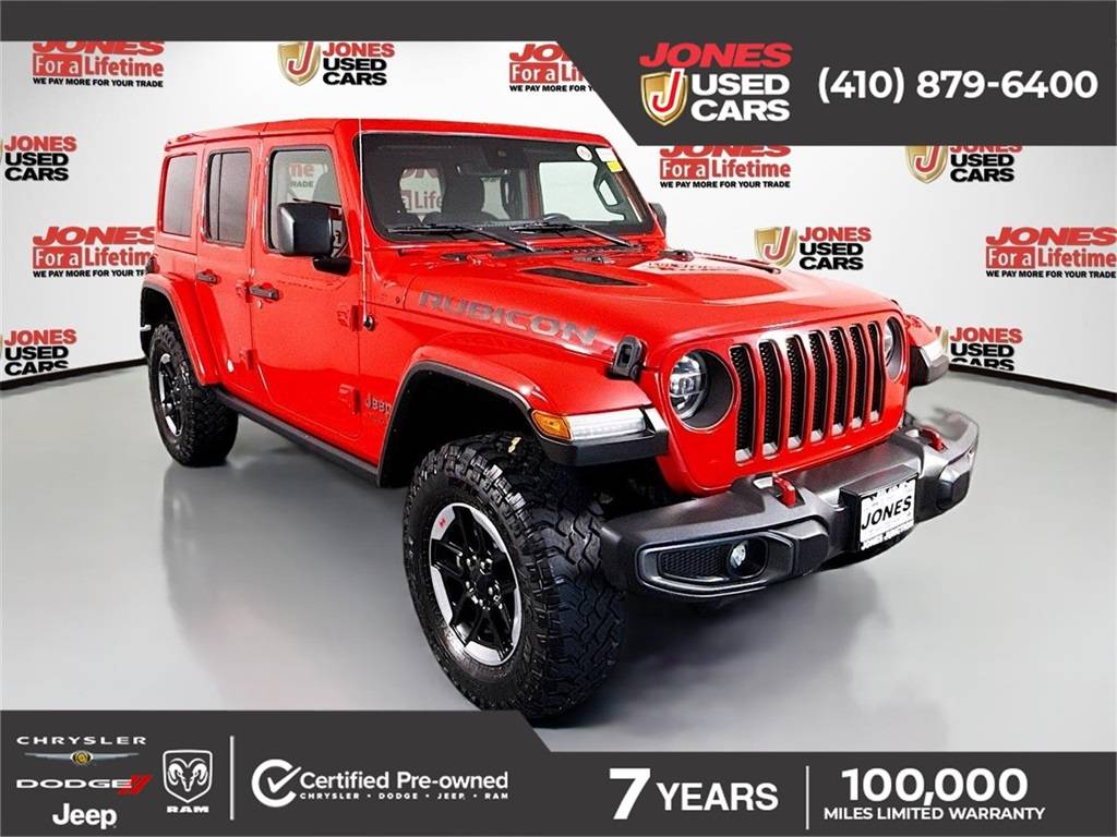 2021 Jeep Wrangler Rubicon — SUV — 41,667 mi — Fallston, MD