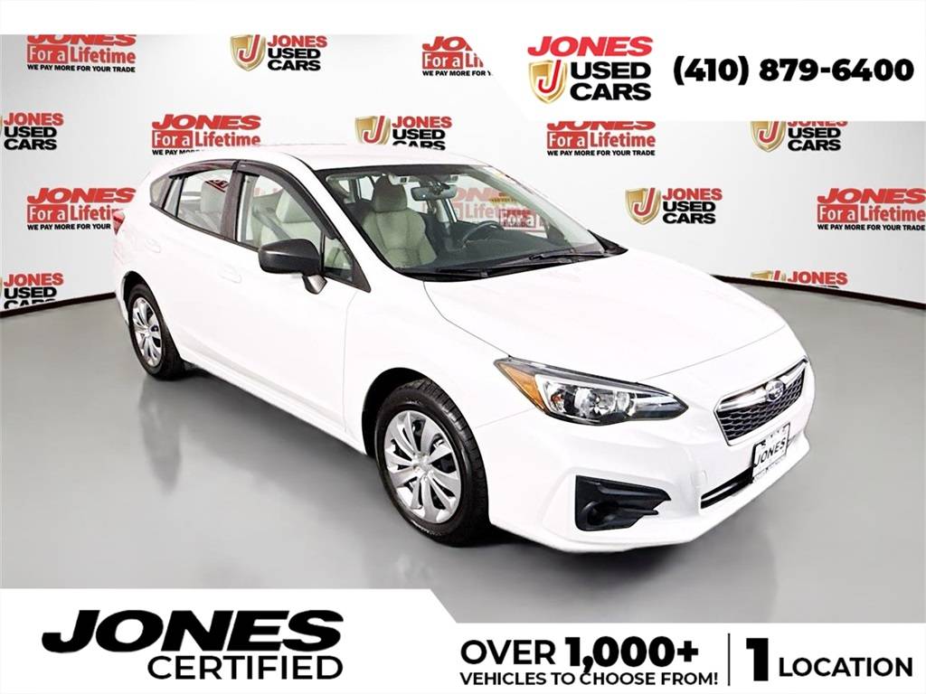 2019 Subaru Impreza 2.0i — Hatchback — 50,840 mi — Fallston, MD
