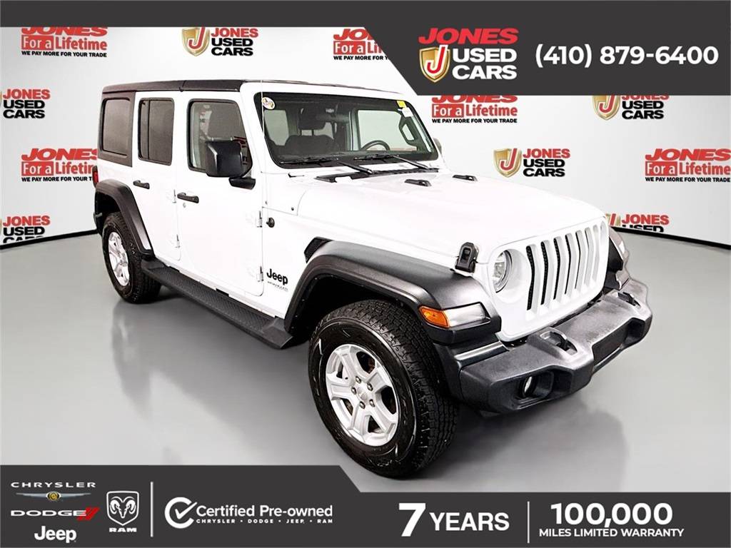 2022 Jeep Wrangler Sport S — SUV — 35,067 mi — Fallston, MD